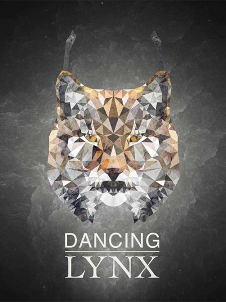 Grafisk design av konvolut gjord av Oscar Edwards åt Dancing Lynx